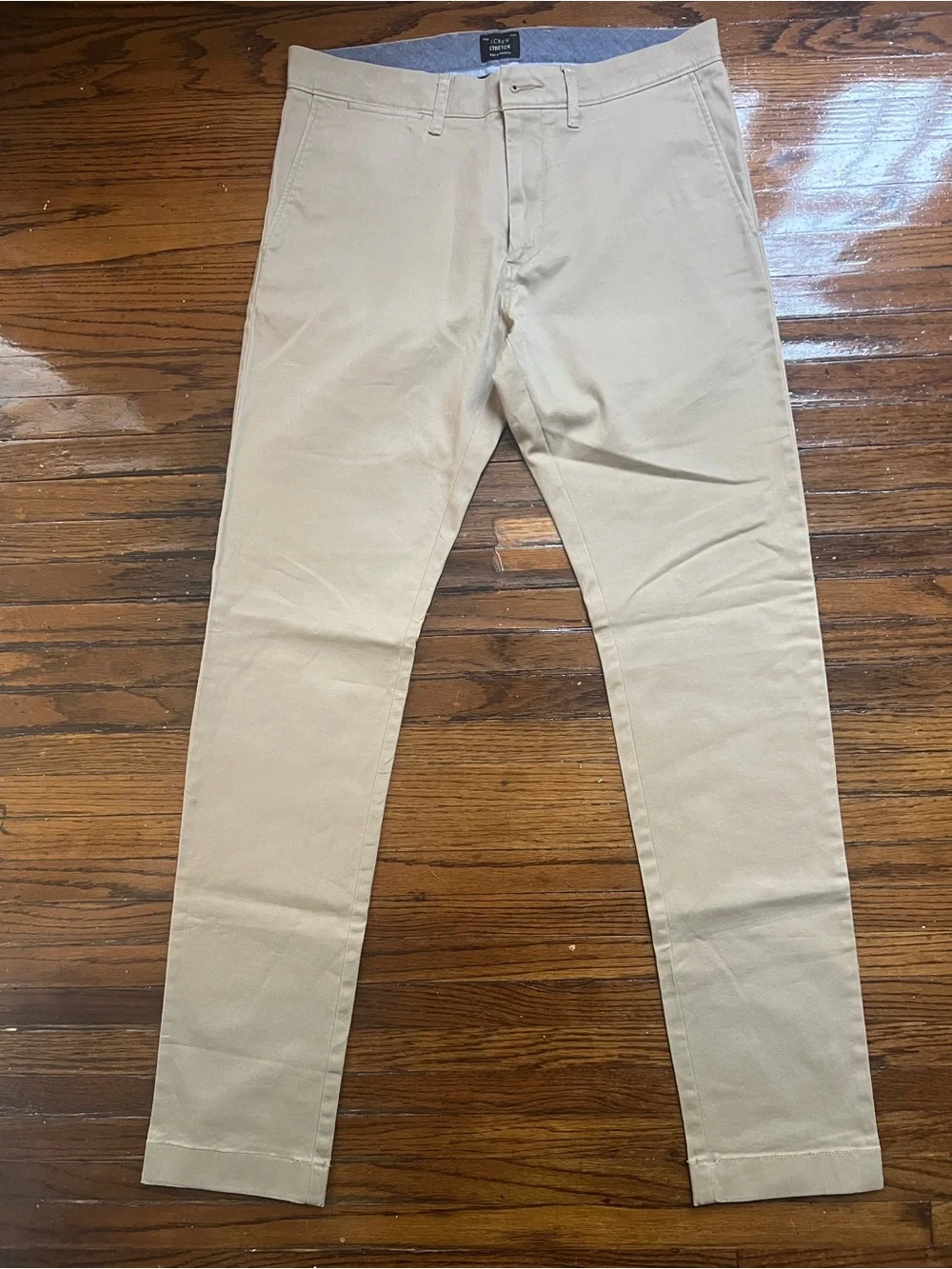 J. Crew Men's Slim Chinos in Khaki